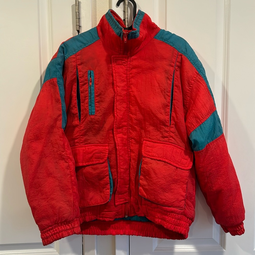 80s vintage windbreaker jacket